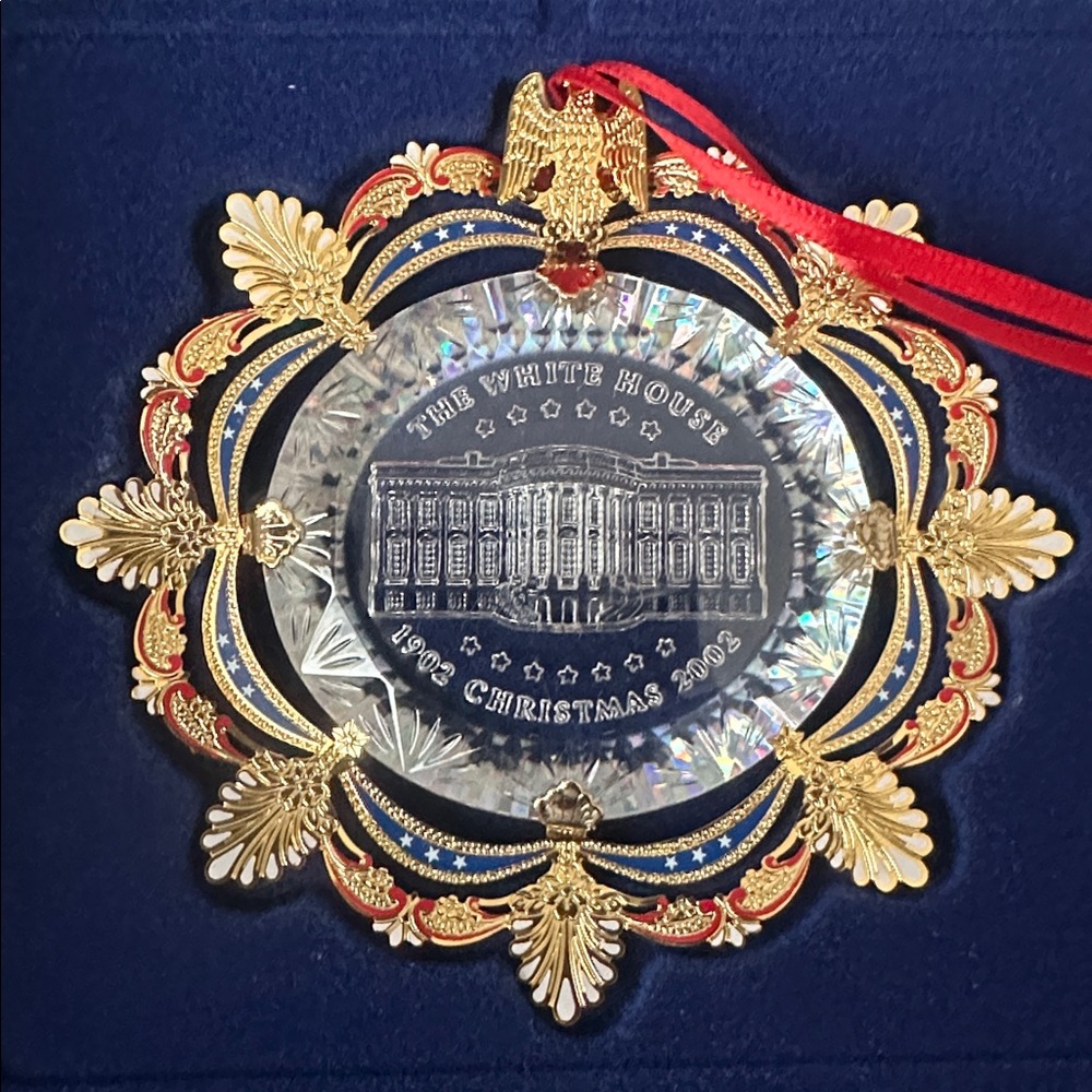 White House Historical Association Christmas Ornament 2002
